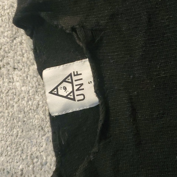 Unif distressed knit crop top - Picture 2 of 5